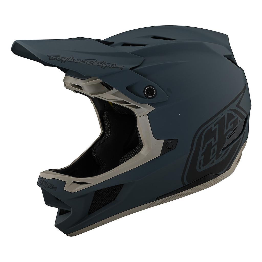 Casco Troy Lee Designs D4 Composite Stealth Gray